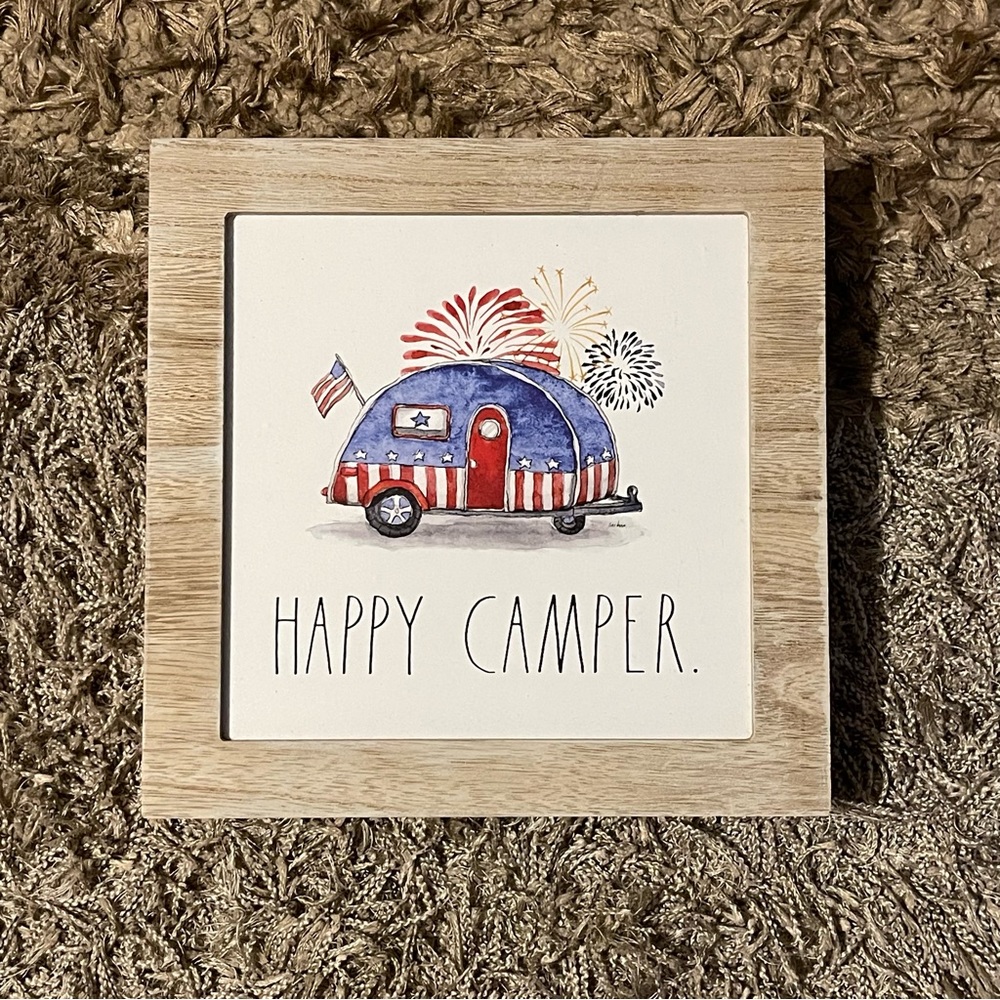 Rae Dunn Happy Camper Picture